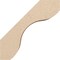 Ekena Millwork 5-inch W x 14-inch D x 14-inch H Stanfield Rough Cedar Woodgrain TimberThane Knee Brace, Primed BRCUR05X14X14STARCPR - alternate 3